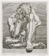 PAUL CADMUS Nudo 1-3.